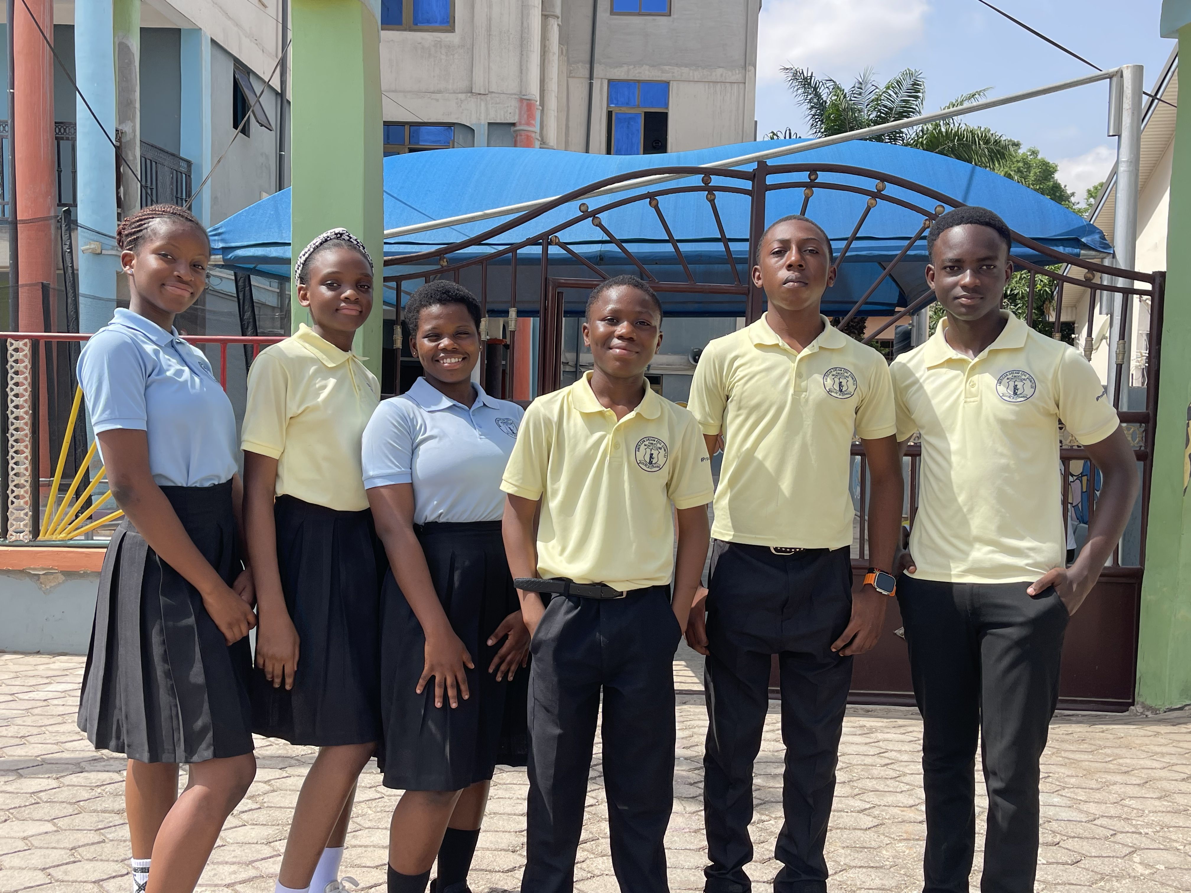 AMDEC Montessori students taking part in school activities